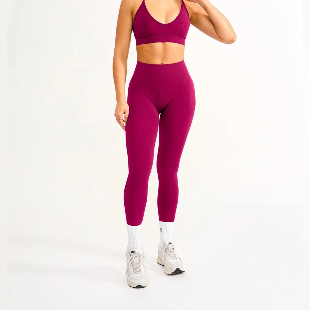 Waterfall Seamless Legging in Empire Rose